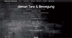 Desktop Screenshot of demari.ch