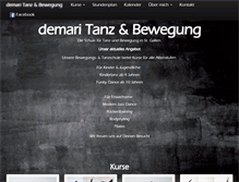 Tablet Screenshot of demari.ch